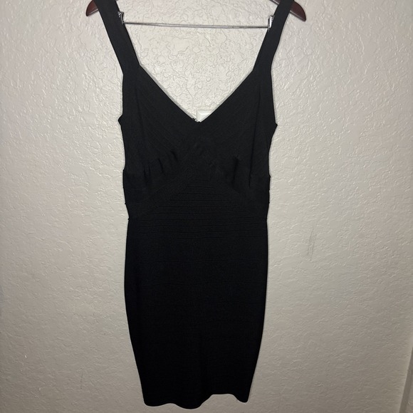 Source Unknown Dresses & Skirts - Kardashian Kollection Black Bandage Bodycon Dress Womens Size XL Stretch